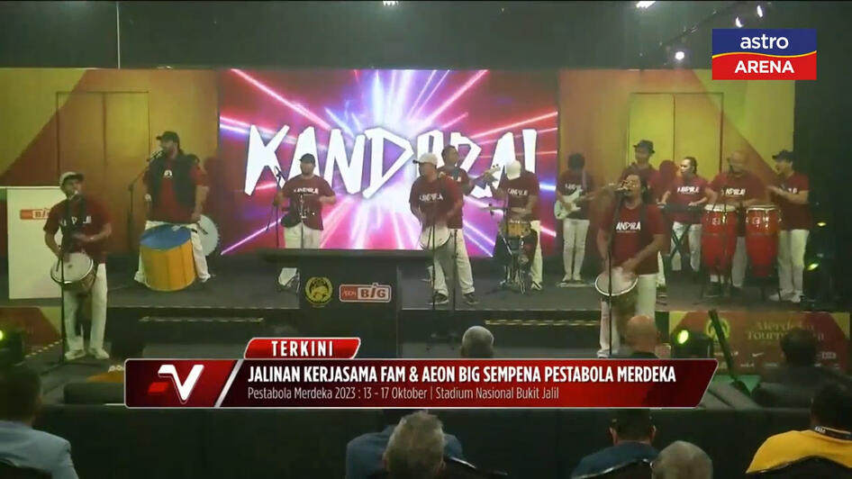 Kandora @Pesta Bola Merdeka (Jong jong Inai Percussive Live)